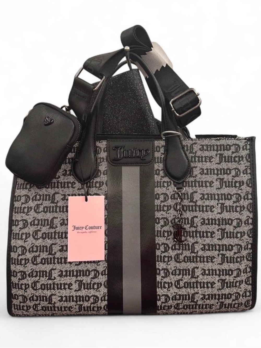 Juicy Couture “State of My Heart Tote”, black